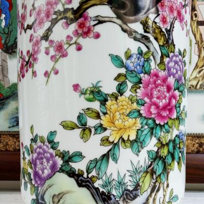 Bình họa tiết Xuân Sắc Mãn Viên - quà tặng cao cấp dành cho bạn